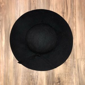 Black Floppy Hat